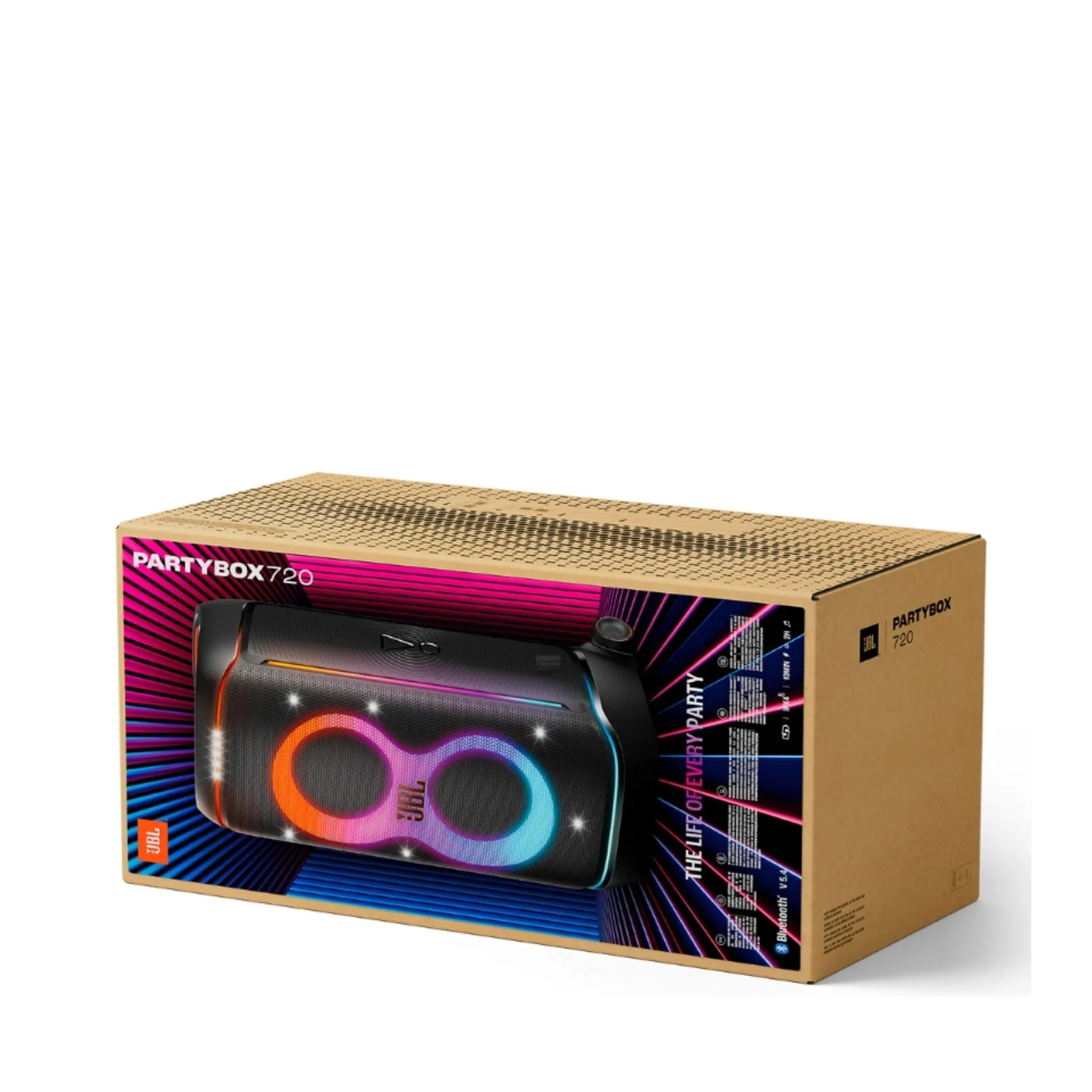 PartyBox 720, empaque del producto